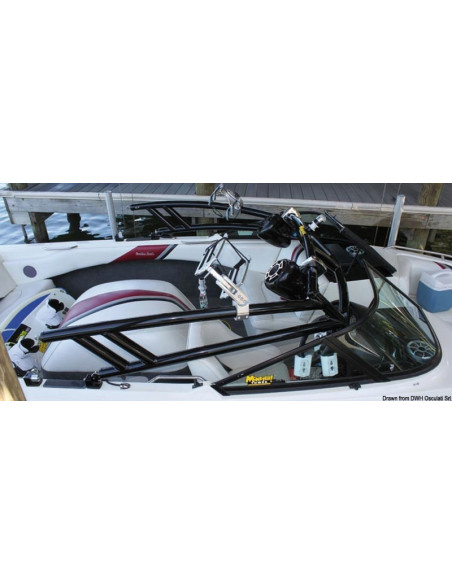 Watersport tower in alluminio MTK