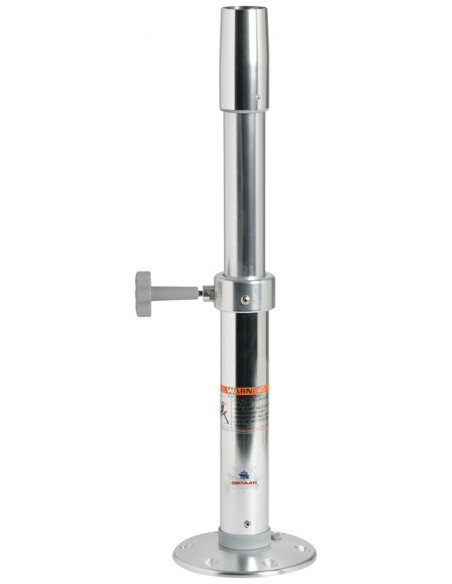 Gamba tavolo in alluminio