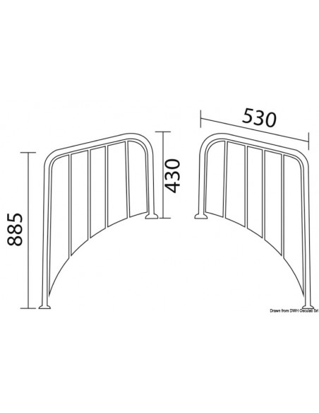 Plancetta per scafi a poppa tonda (Gozzi / Pilotine)