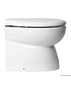 WC elettrico carenato con tazza in porcellana bianca
