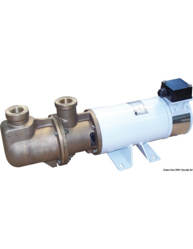 Elettropompa CEM Sbr autoadescante monovite in bronzo