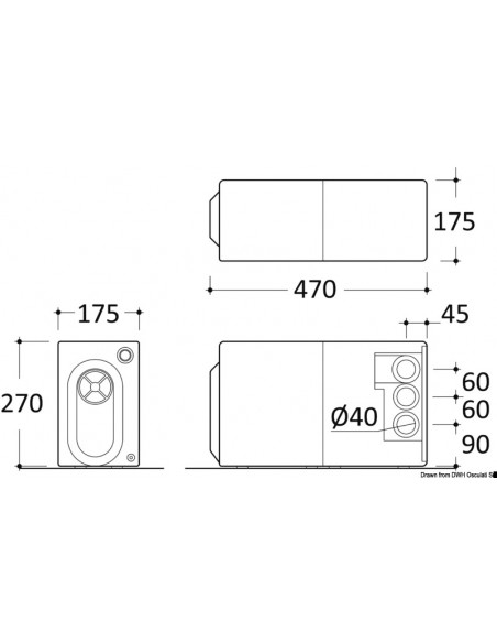 Sistemi di trasferimento acque grigie Sanisplit NK TECMA