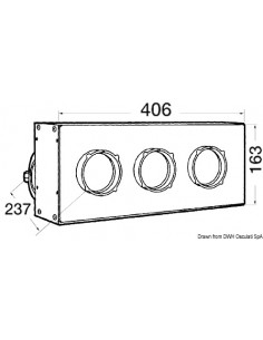 Riscaldatore centralizzato HEATER CRAFT a tre uscite