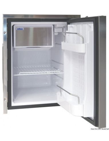 Frigorifero ISOTHERM frontale Inox - clean touch