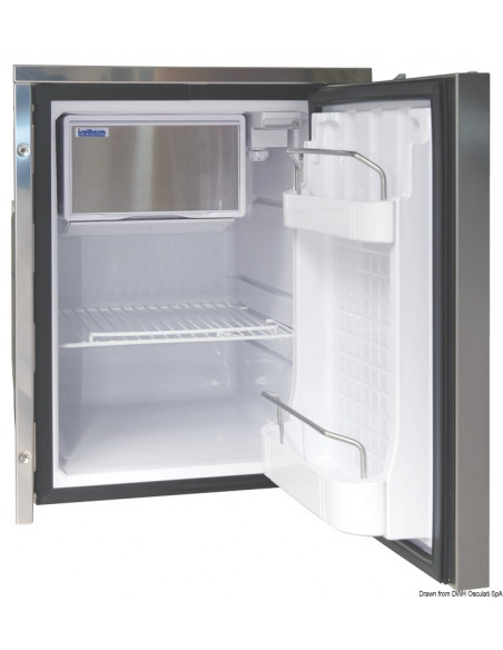 Frigorifero ISOTHERM frontale Inox - clean touch