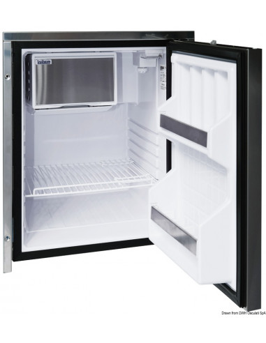 Frigorifero ISOTHERM frontale Inox - clean touch