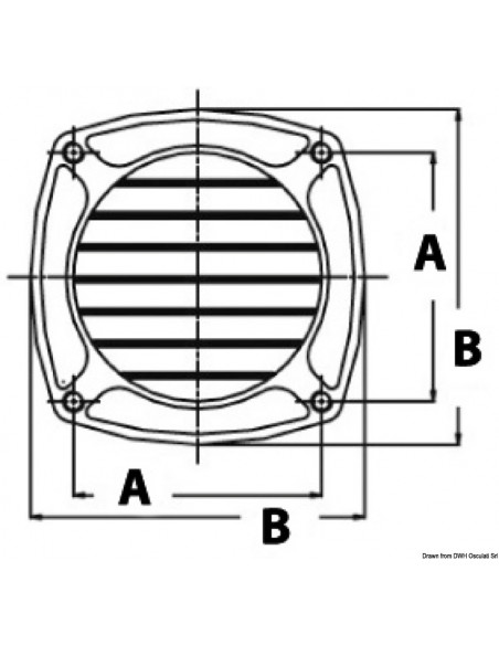 Presa d'aria in Acciaio Inox