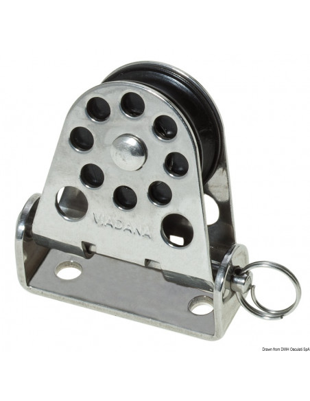 Bozzello verticale pivotante di rinvio VIADANA