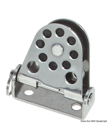 Bozzello verticale pivotante di rinvio VIADANA