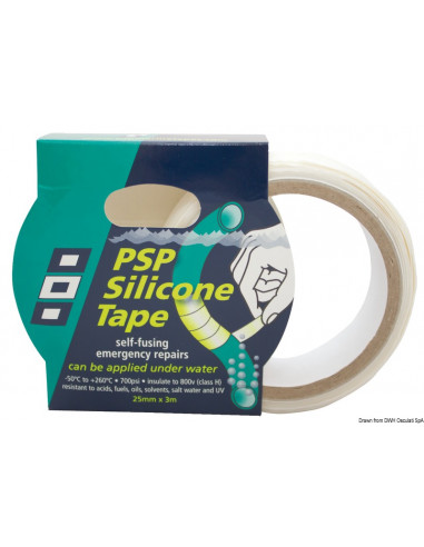 Nastro in silicone autoamalgamante