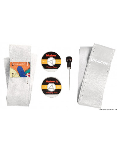 Kit per ricoprire le ruote dei timoni in pelle