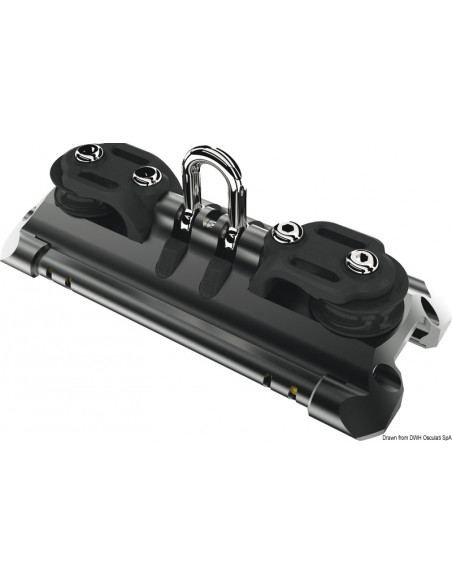 Carrello LEWMAR Randa su sfere in torlon NTR Carrello LEWMAR Randa su sfere in torlon NTR