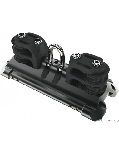 Carrello LEWMAR Randa su sfere in torlon NTR