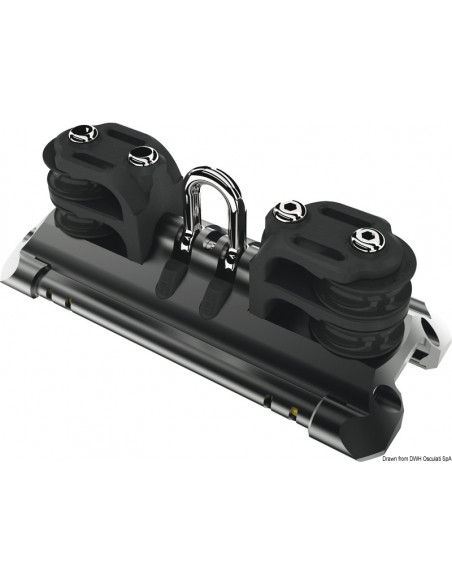 Carrello LEWMAR Randa su sfere in torlon NTR Carrello LEWMAR Randa su sfere in torlon NTR