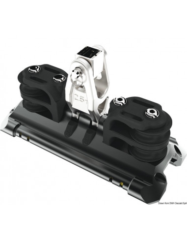 Carrello LEWMAR Randa su sfere in torlon NTR