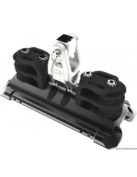 Carrello LEWMAR Randa su sfere in torlon NTR Carrello LEWMAR Randa su sfere in torlon NTR