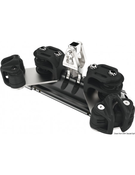 Carrello LEWMAR Randa su sfere in torlon NTR Carrello LEWMAR Randa su sfere in torlon NTR