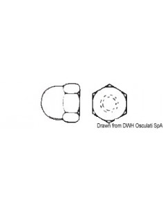 Dadi ciechi a calotta UNI 5721 DIN 1587