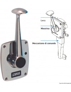 Kit controllo motore LEWMAR a leva singola