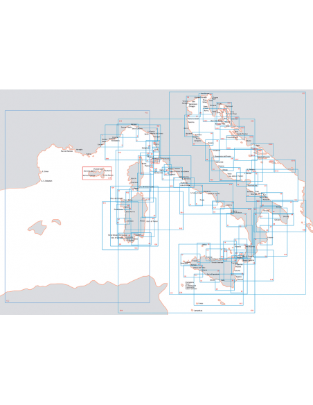 CARTE NAUTICHE SCALA 1:1.000.000