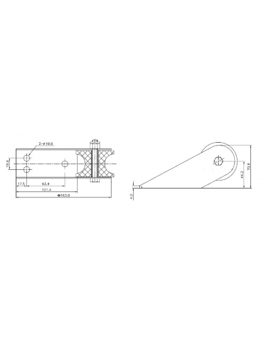 MUSONE DI PRUA INOX