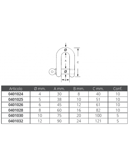 GRILLO INOX LUNGO PERNO IMPERERDIBILE
