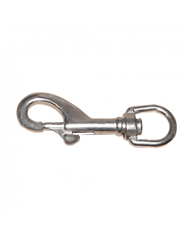 MOSCHETTONE INOX CON OCCHIO GIREVOLE