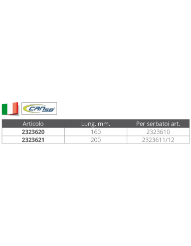 TAPPO INDICATORE LIVELLO