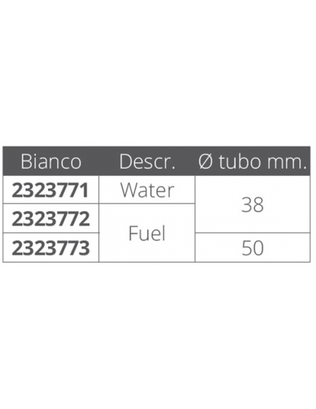 TAPPI IMBARCO IN NYLON BIANCO