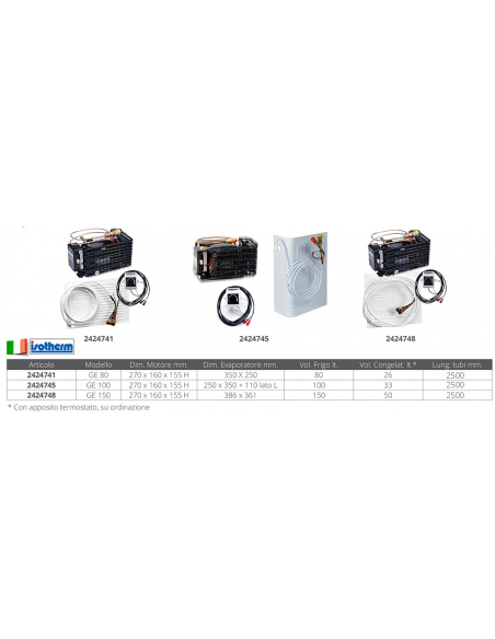 UNITA' REFRIGERANTI COMPACT GE 100