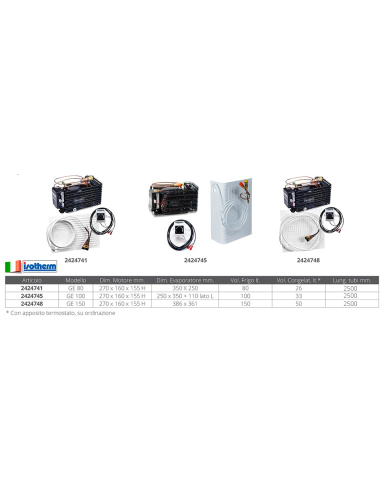 UNITA' REFRIGERANTI COMPACT GE 150