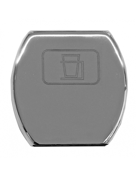 PORTABICCHIERE O LATTINA INOX/PVC