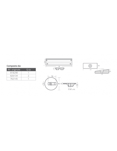 KIT ANODI PER MERCURY VERADO 4/OPTIMAX