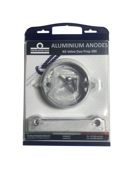 KIT ANODI PER VOLVO 280 DUAL PROP