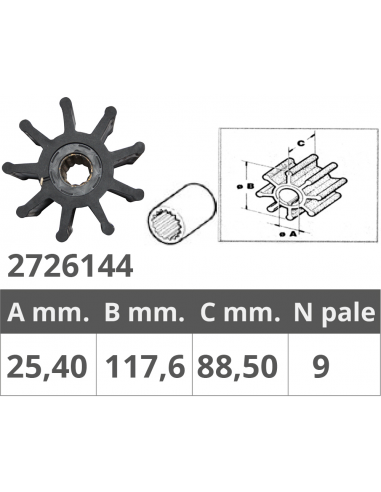 GIRANTE JABSCO 17240-0001e1879-0001