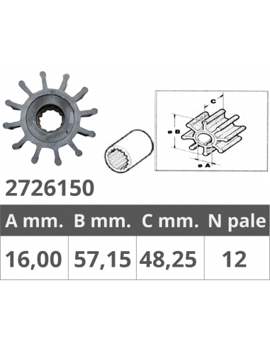 GIRANTE JABSCO 13554-6001