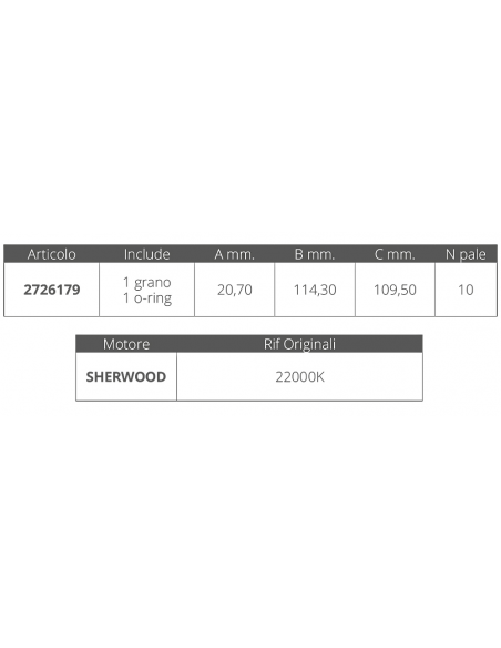 GIRANTE SHERWOOD 22000K