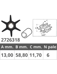 GIRANTE MERCURY 4T 9,9-15 HP