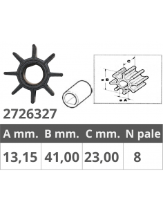 GIRANTE HONDA 4T 5-7,5-8-10 HP