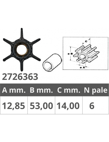 GIRANTE SELVA/YAMAHA 9,9-15 HP