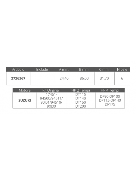 GIRANTE SUZUKI 4T 90-115 HP
