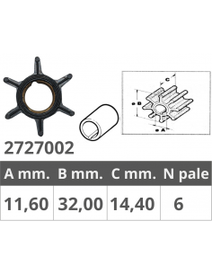 GIRANTE MERCURY 2T DA 4 A 9 HP