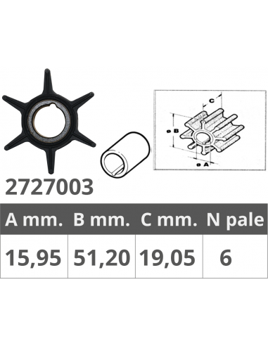 GIRANTE MERCURY 2T 20 HP