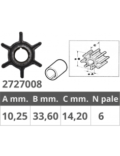 GIRANTE MERCURY 2T TOHATSU 2/4T