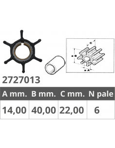 GIRANTE YAMAHA-MARINER 2T 6-15 HP