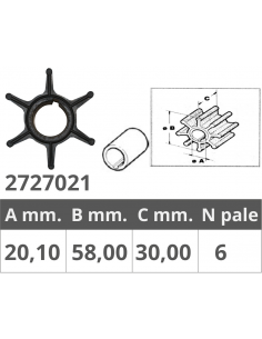 GIRANTE YAMAHA 2T 75-85-90 HP