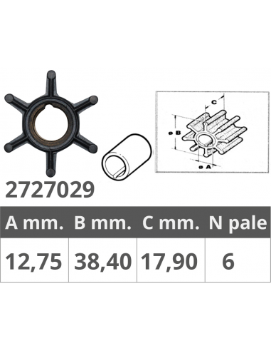 GIR. JOHONSON/EV. 2/4T 8-9,9-15 HP