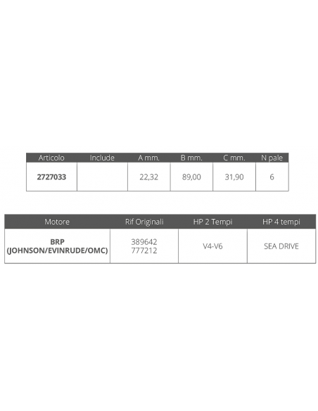 GIRANTE JOHNSON/EV. 2T V4-V6