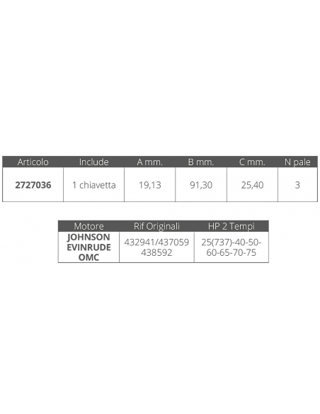 GIRANTE J/E 2T 25(737)-40-50-70-75