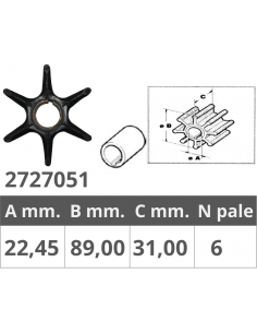 GIRANTE YAMAHA/MERCURY/SELVA 2/4T